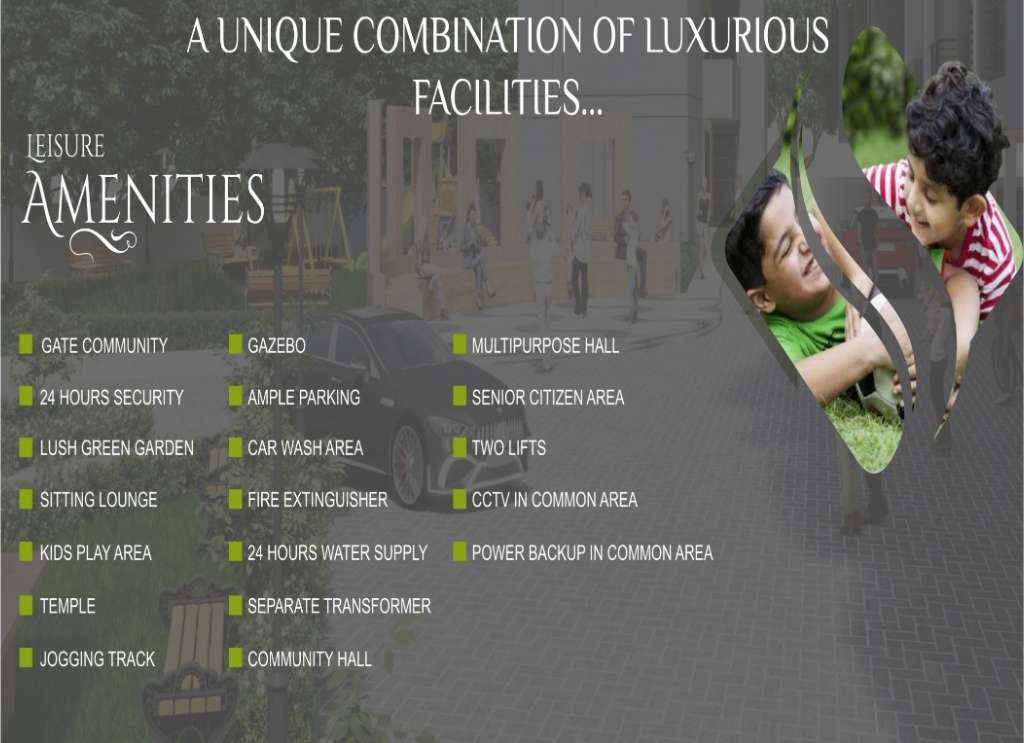 Shyama realty presented by Amol sona heights Amenities