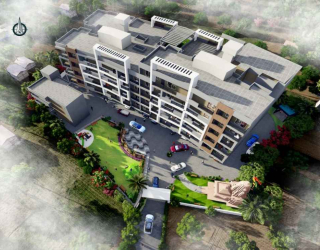 Shyama realty presented by Amol sona heights bird eye view