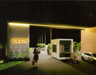 Indraprashtha Gated Community Entrance