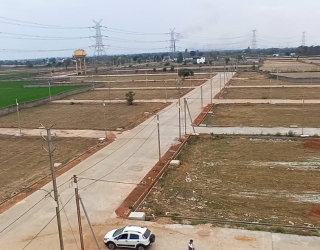 Vrindavan Green city bird view